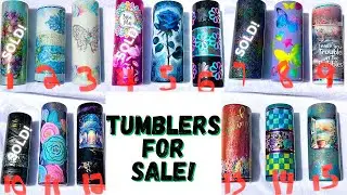 Video-Made Tumblers FOR SALE!!
