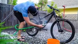 My Mountain Bike Cleaning Steps | 10 Minute Clean