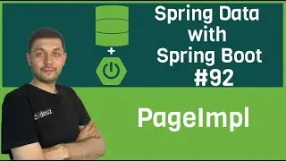 Spring Data darslari. 92 - PageImpl | Spring data pageImpl | spring data online darslar