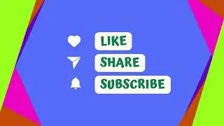 Animated Like Share Subscribe Video | YouTube Intro | New Video Template |