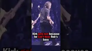 KIRK HAMMETT GETS ANGRY WITH HIS GUITAR TECH LIVE (2023) 