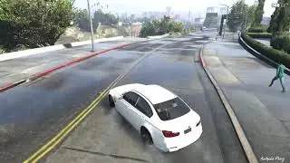 BMW SLIDING RUNS FROM COPS!