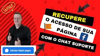 Como RECUPERAR o ACESSO ou SUA PÁGINA DO FACEBOOK - Via Chat do Suporte - 2023
