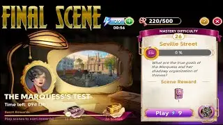 June's Journey Secrets 4 *FINAL SCENE 26* Seville street Silhouette Mode 4K