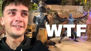 Crazy ritual during dinner | Chichen Itza Vlog 🇲🇽