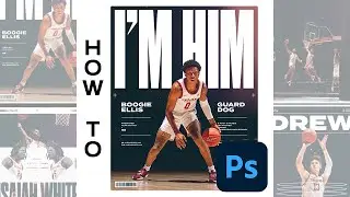 Photoshop Sports Design Tutorial: USC Basketball Poster