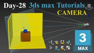 #28| How To Setup a Camera and Render in 3ds max| VRay Camera, Physical & Target Camera Settings|
