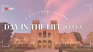 DAY IN THE LIFE of 3 different majors at UCLA