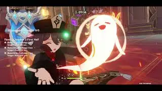 1M Hu tao dmg (staff of homa) without mona | AR 56  f2p character and build