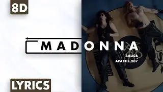 8D AUDIO | Bausa & Apache 207 - Madonna (Lyrics)