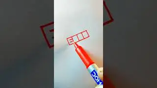 Red word design 