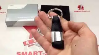 Кожаный брелок Audi Leather Key Ring 2014 (3181400200)