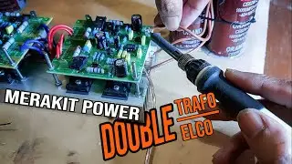 POWER SUPLAY TERPISAH⁉️ DOBEL TRAFO DOBEL ELCO‼️ SUDAH DIBILANG BOROS KOK NGEYEL🤣