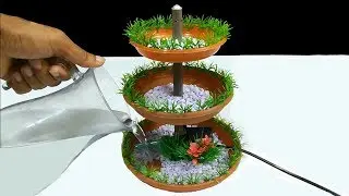 How to Make a MINI WATER FOUNTAIN at Home
