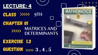 Ex 1.3||Question:3,4,5 ||Class 9