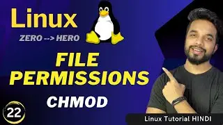 Linux File Permissions For Beginners [HINDI] | Linux CHMOD Command