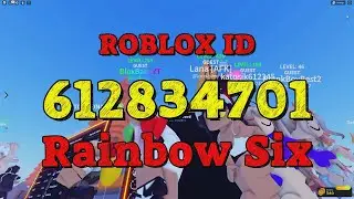 RAINBOW SIX Roblox Song Codes