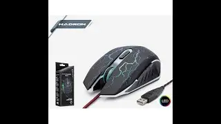 Hadron Gaming mouse 4 Color Led with 2400 DPI & cheap price gaming mouse_2021