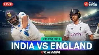 India vs England, 2nd Test - Live Cricket | England tour of India, 2024  