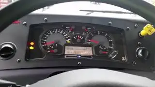 2015 Blue Bird Vision cold start