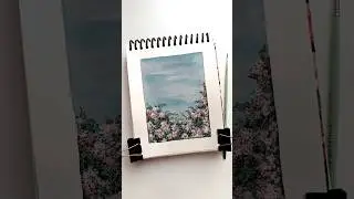 Easy Poster Colour Painting Process 