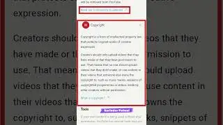 Daily Tips 1 - What is Copyright? What Does it Mean Copyright by YouTube🤔Full Documentation YouTube