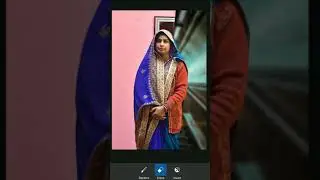 PicsArt background change 🔥 30 Second me Girl photo editing #Shorts