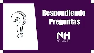 Respondiendo a varias Preguntas 2020