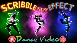 Glowing outline scribble effect Tutorial in Kinemaster