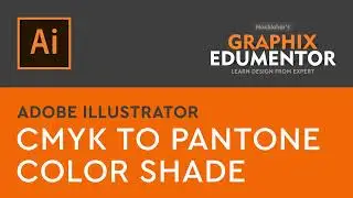 Adobe Illustrator how to convert CMYK to Pantone  | Graphix Edumentor