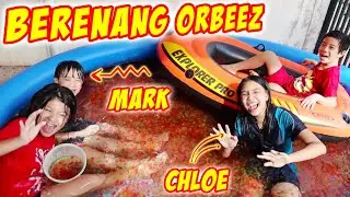 SWIMMING WITH ORBEEZ AND MY COUSIN, THE POOL TURNS RED AGAIN | Funny Vlog & Drama | CnX Adventurers