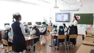 Ағылшын тілі ашық сабақ 6 сынып Helping other people