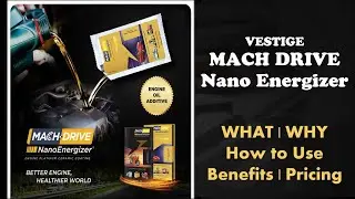 Vestige Mach Drive Nano Energizer | How to Use, Price | Full Details