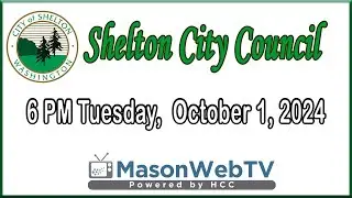 Shelton City Council Oct. 1, 2024