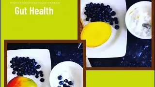 Breakfast for gut health🥭🫐