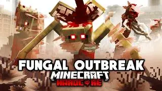 I Survived 100 Days in a Fungal Outbreak Apocalypse in Minecraft Hardcore