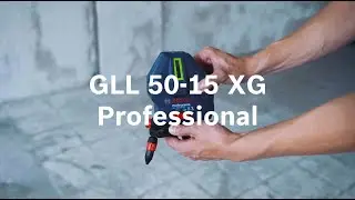 레벨링 작업에는 보쉬 라인레이저 GLL 50-15 XG!