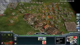 Command Conquer Generals Zero Hour Usa Laser 1 vs 7 Hard Generals (Dirt's Destruction Derby)