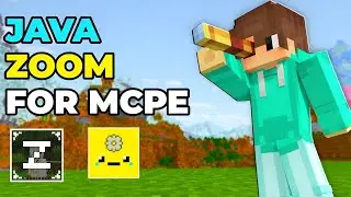 Finally Zoom Mod For Minecraft PE/BE Works On Server 🔥!! 