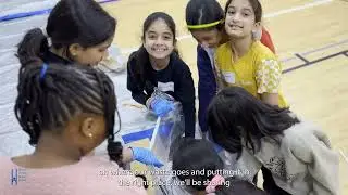 Dr. David R. Williams PS students learned about waste through waste audit