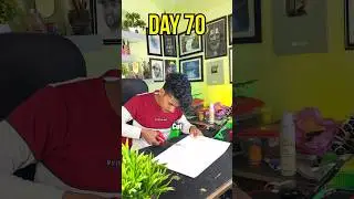 Drawing na करने ka natija 😏 (day70) 