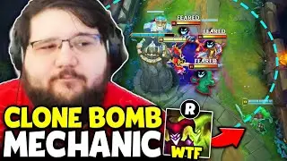 PINK WARD PULLS OFF THE PERFECT SHACO CLONE BOMB!! (500 IQ MECHANICS)