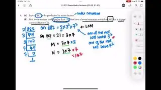 Revision HCF, LCM (2023) Topical Revision Q4