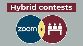 What do you really need to run a hybrid Toastmasters contest?