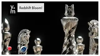 Redshift Bloom Post Effect for C4D