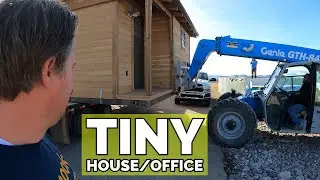Moving a TINY HOUSE or office. What I do during the day