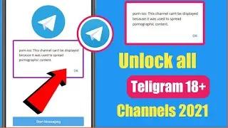 How to fix Telegram blocked channel android | Telegram cant display channel android