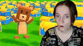 ALL CHESTS WITH EMOTES IN THE GAME Super Bear Adventure!