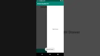 Android Navigation Drawer With Fragment | Android | Navigation Drawer | Fragment