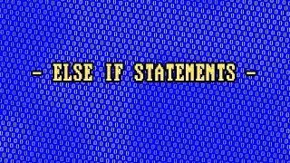 What is an Else If Statement? (C# vs Python)